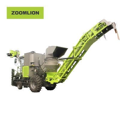 Smaller Impurity Rate Elevator Type Cut off AC60c Sugarcane Harvester