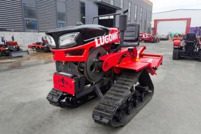 Lugong Walk Behind Tiller Rotary Cultivator for Both Flood and Drought