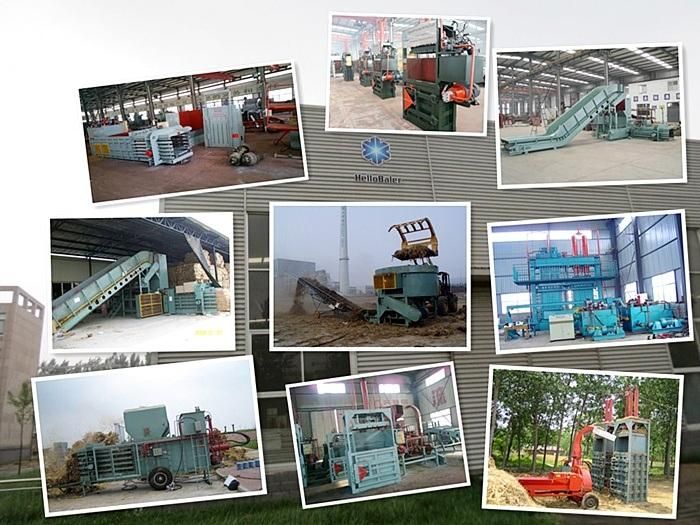 3-4T/H Capacity Semi-Automatic Baler for Straw Silage Hay