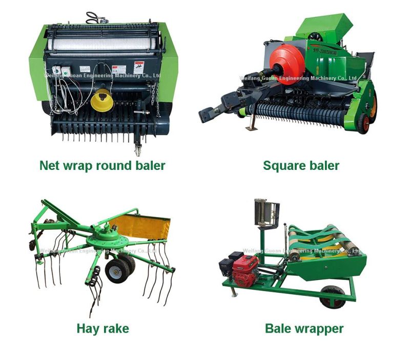 Cheap Ce Approved Round Hay Baler Automatic Grass Packing Baler Machine