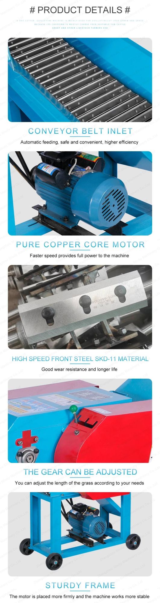 Animal Feed Chaff Cutter Hand Chaff Cutter Machine