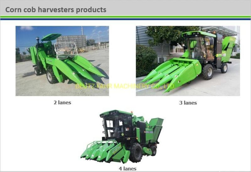 Good performance Efficeient 3 Rows Maize Harvester Corn Harvester