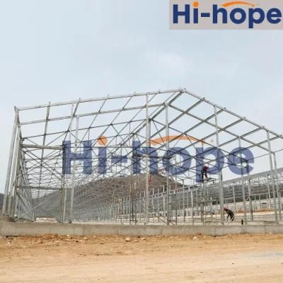 Poultry Steel Structure House with Chicken Equipment