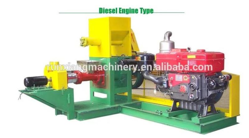 Factory Selling Floating Fish Feed Pellet Extruder Machine