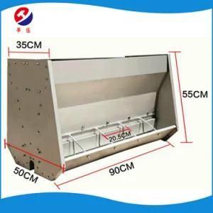 Double Side Stainless Steel Pig Feeder Made in China