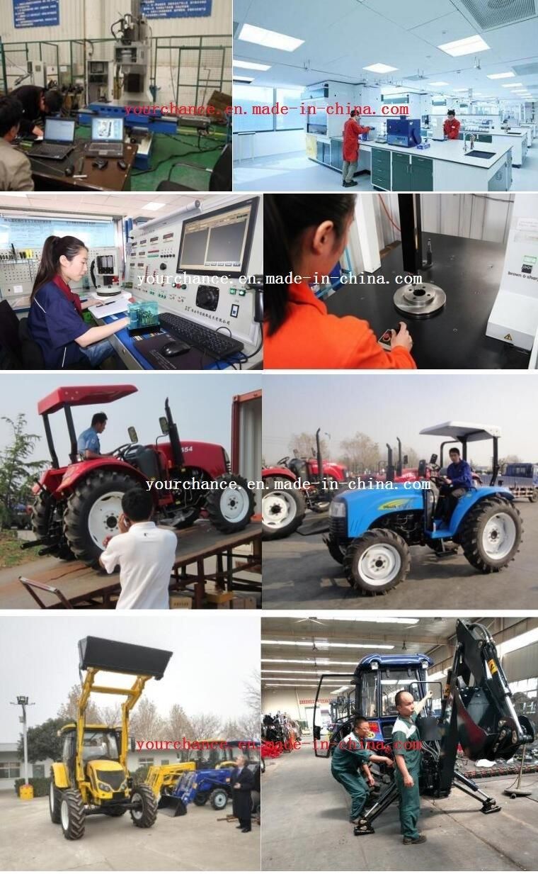 Uzbekistan Hot Sale Dq654G 65HP 4WD AC Cabin Agriculture Wheel Farm Tractor Made in China