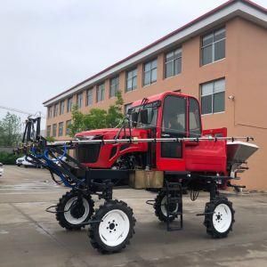 700L Self Propelled High Ground Clearance Tractor Pesticide Spray Boom Sprayer for Agricultural