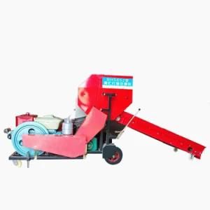 Direct Factory Price Diesel Engine Mini Silage Round Baler Machine