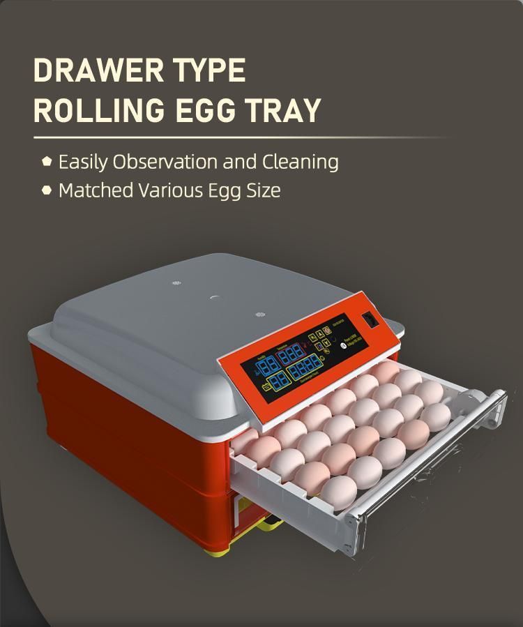 New Arrival Hhd E276 Roller Egg Tray Incubator Made in China