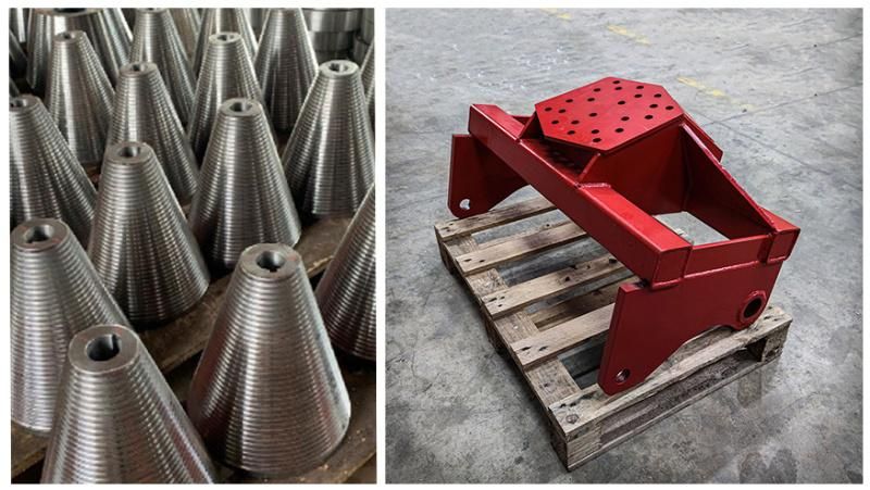 Factory Customized Hydraulic Screw Cone Log Splitter for Excavator Skid Steer Backhoe Loader