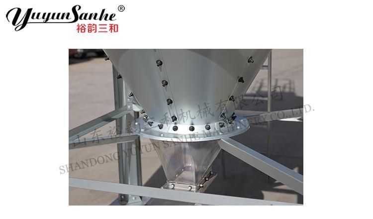 Nice Price Nice Quality Feed Silo Farm Silo Grain Silo Galvanized Steel Feed Storage Bin for Poultry Breeding Farm Broiler House Swine Pig Farm Feeding System
