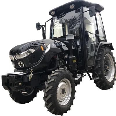 Cheap Price Tractors 50HP 4WD Farm Tractor with Cab Made in China with Loader