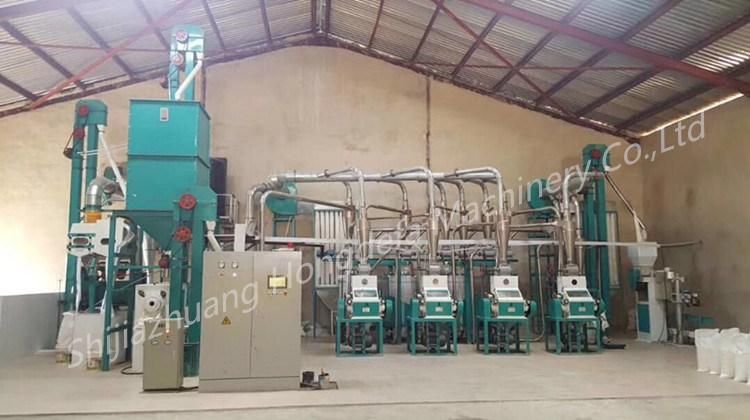 30tpd Maize Milling Plant Running in Angola