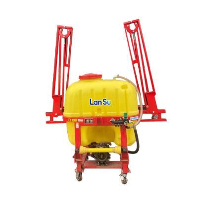 High Quality Agricultural Tractor 3 Point Mounted Farmland Power 500L Tank Boom Sprayerfor Farms