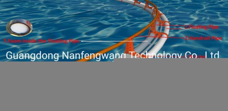 Marine and Offshore HDPE Floating Square Fish Farming Cage Pen