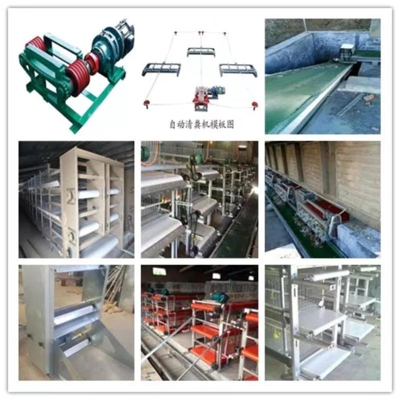 4 Tiers Manual Chicken Battery Layer Cage for Poultry Farms