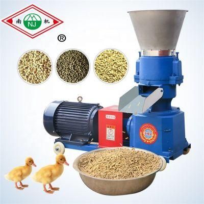 Animals Food Making Machine Poultry Feed Pellet Production Line Making Granulator Machine for Livestock Feed Mill