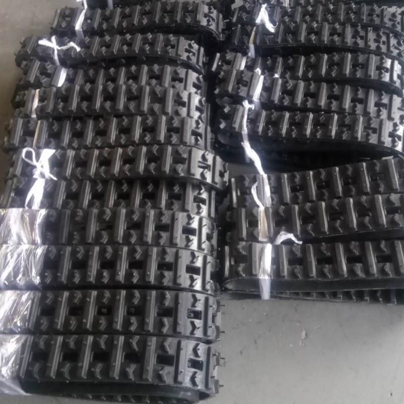 Small Robot Rubber Track 85*59.4*24 with Light Weight