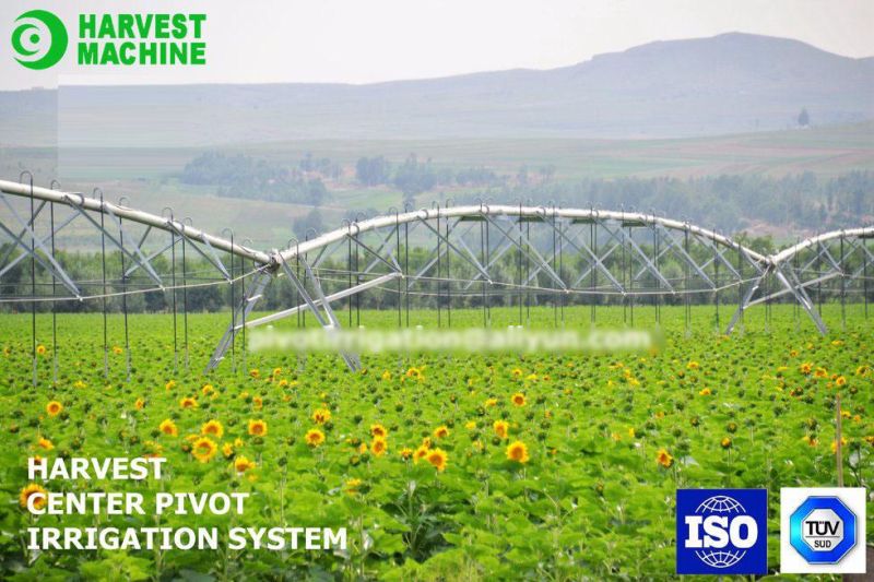 Water Saving Big Farm Central Pivot Farm Irrigation Machine Used in Large Flield