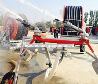 Hose Reel Irrigation System Agricultural Irrigator with Water Pump