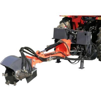 Remote Control Tractor Pto Powered Skid Steer Stump Grinder