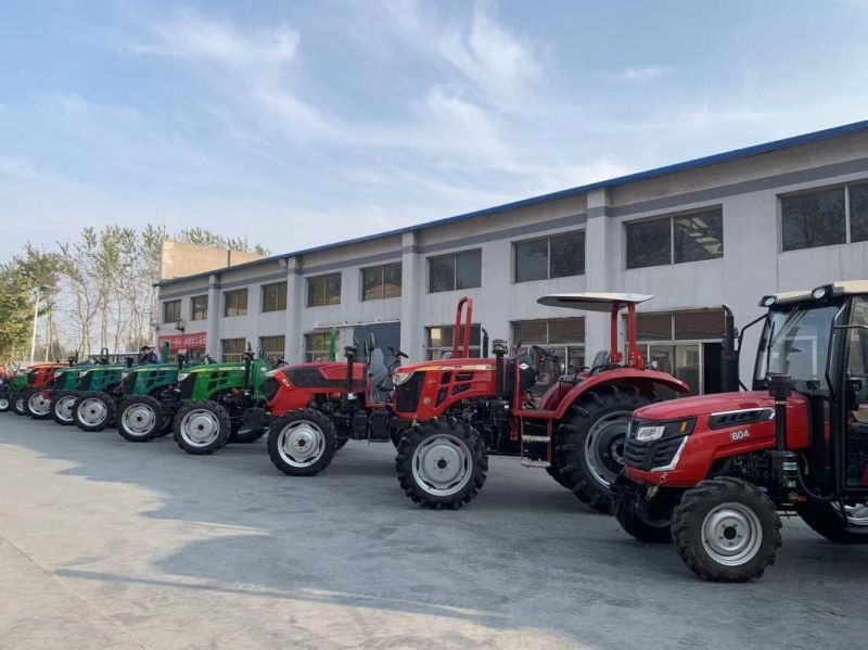 From China Weifnag Factory Direct Supply Samll Farm Tractors 60HP