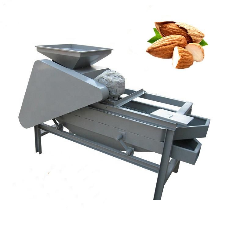 Apricot Kernel Cracking Cracker Peeling Machine Almond Hazelnut Sheller