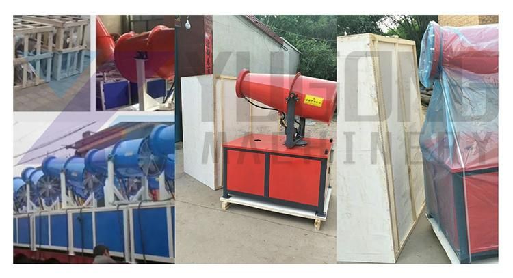 Water Evaporation 30m Virus Sanitation Fogging Sterilizer Machine Fog Cannon