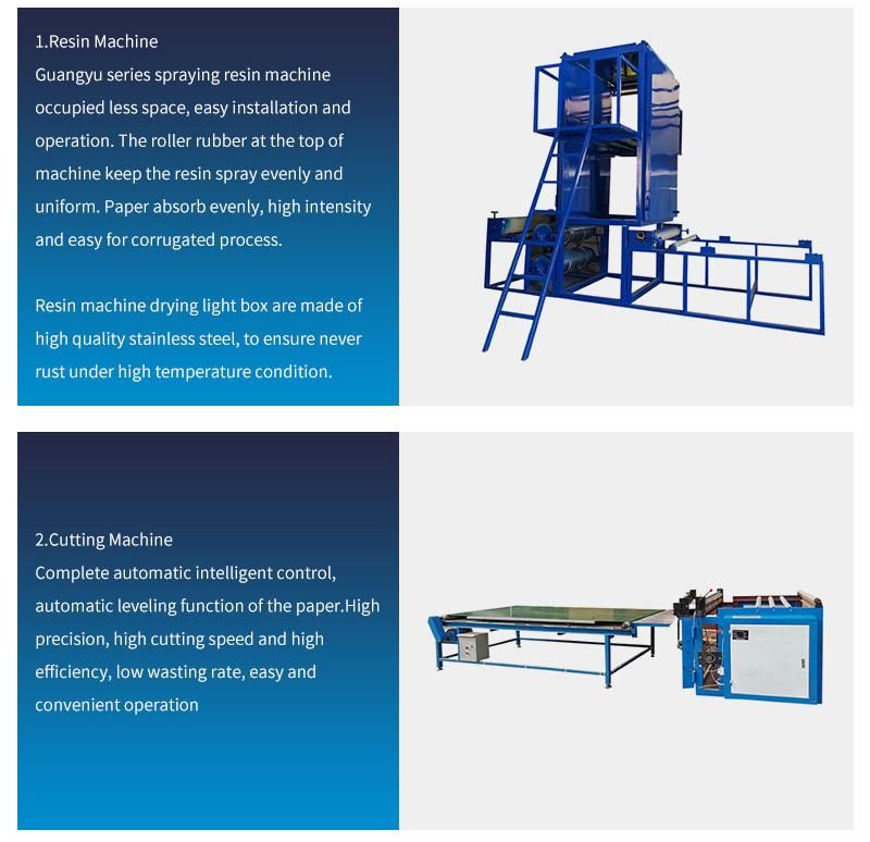 Evaporative Cooling Pad Product Making Machine Production Line Used in Poultry House