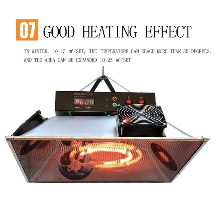 Chicken Farm House Radiant Gas Brooder, Poultry Heater