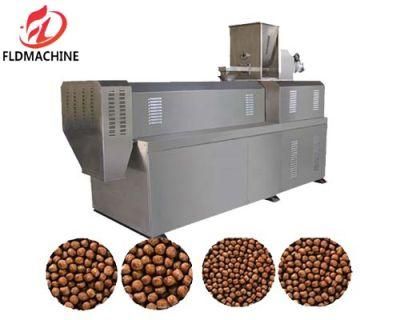 Aquarium Floating Fish Feed Pellet Making Extruder Pet Dog Catfish Food Processing Machine