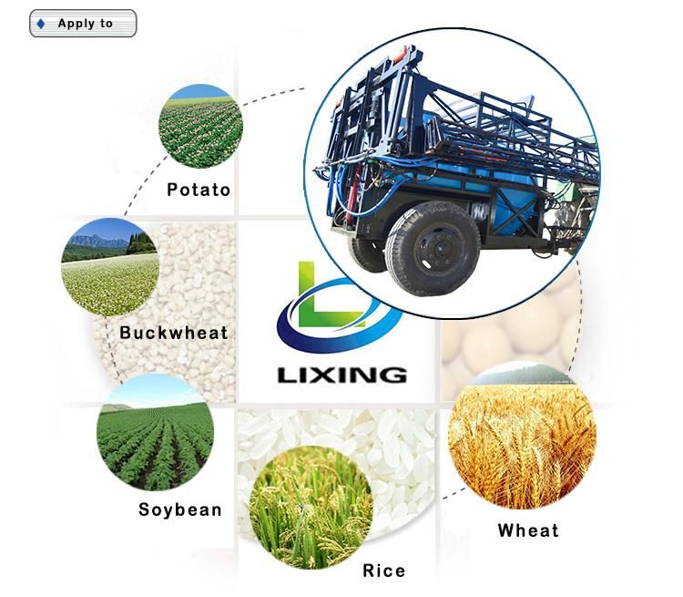 Agricultural Tractor Hydraulic Pulling Pesticide Boom Sprayer