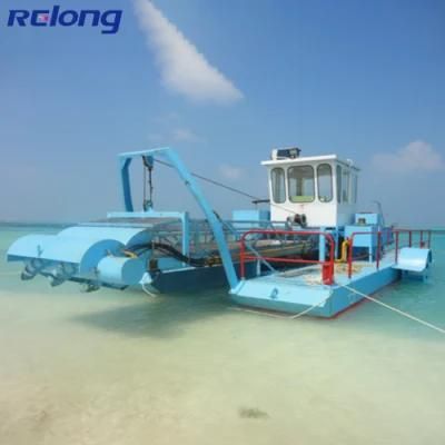 Eco Friendly Aquatic Vegetation Root Removal Harvester with Competitive Price