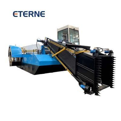 Full Automatic Water Weed Harvesting Machine Weed Cutting Machine Automatic Aquatic Weed Harvester