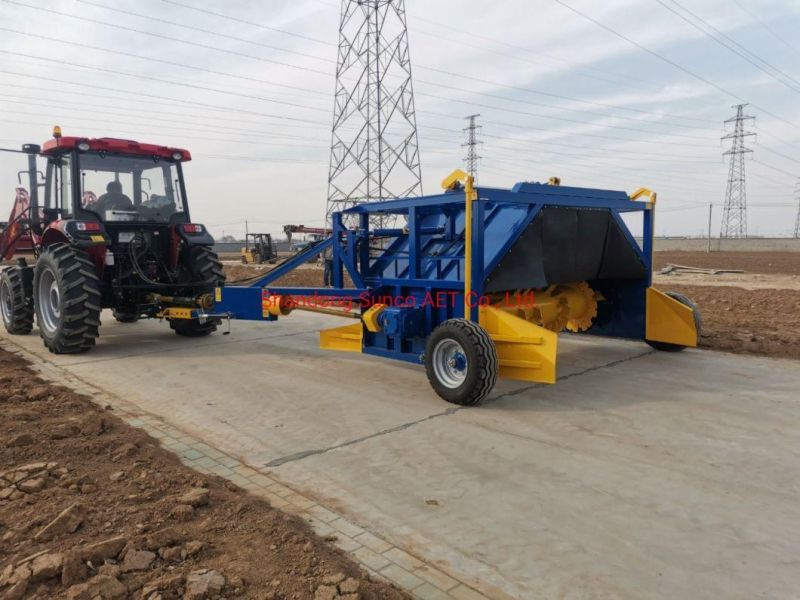 Agricultural Tractor Towable Compost Turner