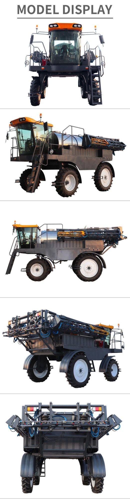 Agricultural Tractor Farm Field Power Garden Farmland Cotton Insecticide Agriculture Self Propelled Boom Sprayer Machinery