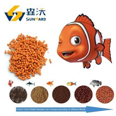 China Manufacturer 1 Ton Per Hour 2 Ton Per Hour Floating Fish Feed Extruder Making Machine