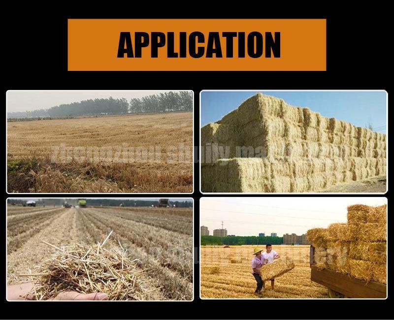 Wheat Hay Straw Baler Machine Mini Square Baler for Sale