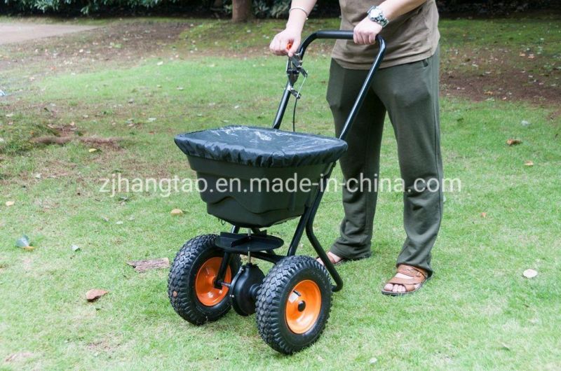 Walk Behind Seed/Salt/Fertilizer Spreader for Garden and Farm