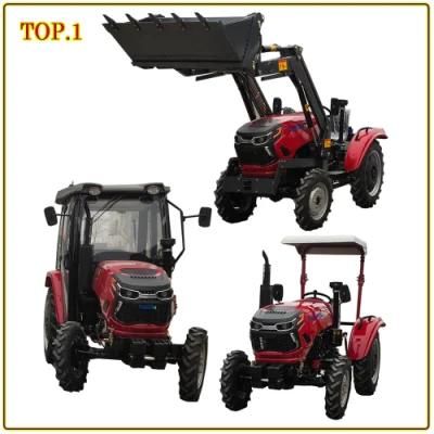 704 Model 70HP 51.5kw 4X4 Diesel Engine Farming Tractors