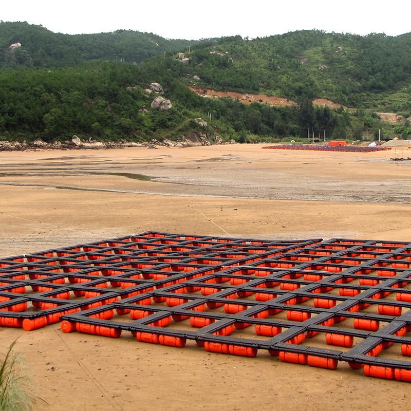 HDPE Pond Aquaculture Floating Fish Farm in Zambia