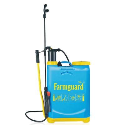 16 Liters Plastic Material Hand Operated Manual Agricultural Backpack Sprayer Pulverizador Manual