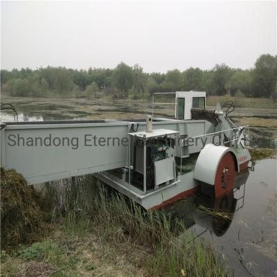 Diesel Engine Powered Full Automatic Aquatic Weed Harvester