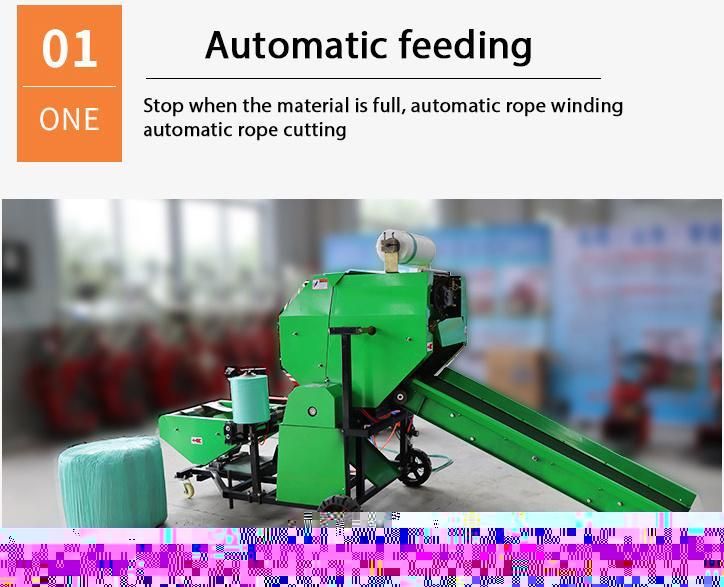 Automatic Corn Silage Packing Machine /Silage Baler Machine for Sale