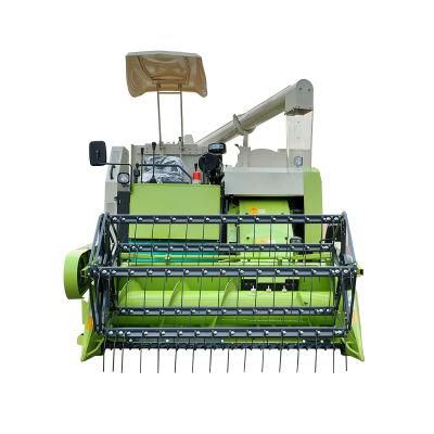 4lz-6.0 China Supply Rice Wheat Grain Combine Harvester