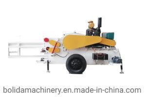 Mobile Industrial Heavy Duty Diesel Engine Wood Chipper