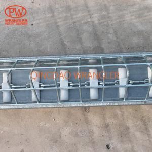 Poultry Broiler Breeder Open Trough Chain Feeding Line System
