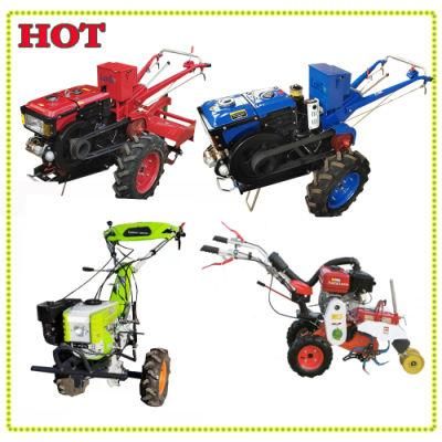 Walking Tractor Agricultural Farm Small Tractor Changchai Engine with Harvester Walking Tractor Kenya