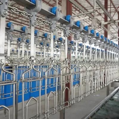 3000bph Halal Chicken Slaughter Chain Machine Line Slaughterhouse