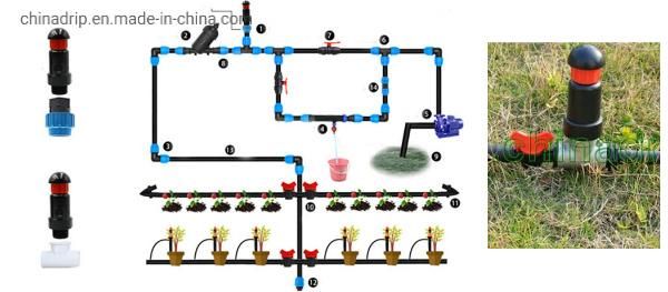 Plastic Material and Other Watering Drip Irrigation System Air Release Valve